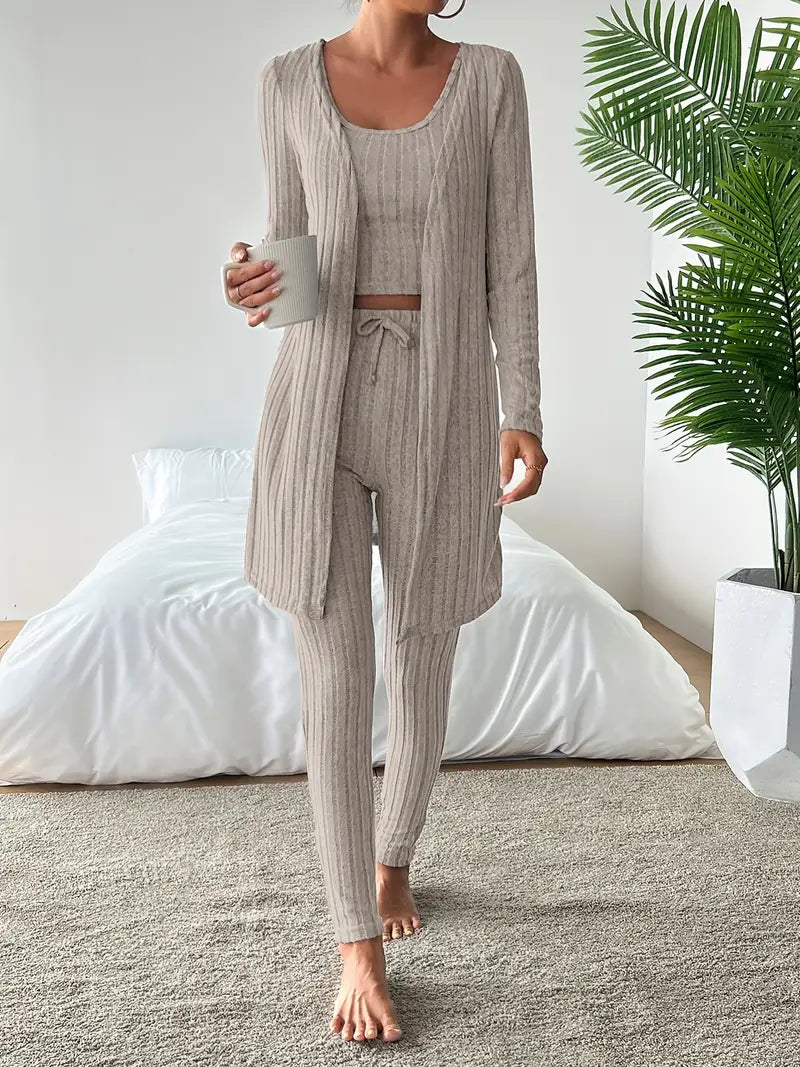 WENDOLYN | KNITTED THREE-PIECE SET