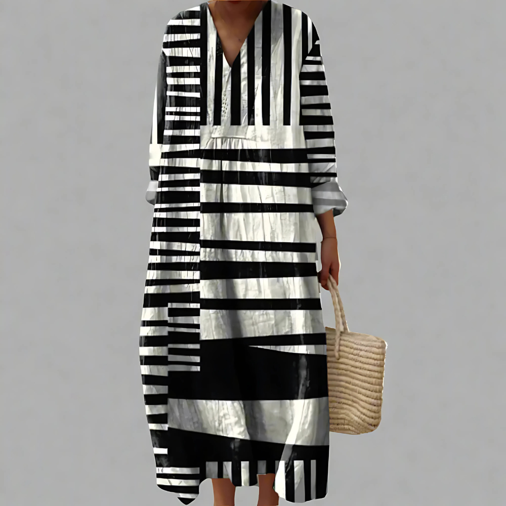 DORICKA | ELEGANT RELAXED MIDI DRESS