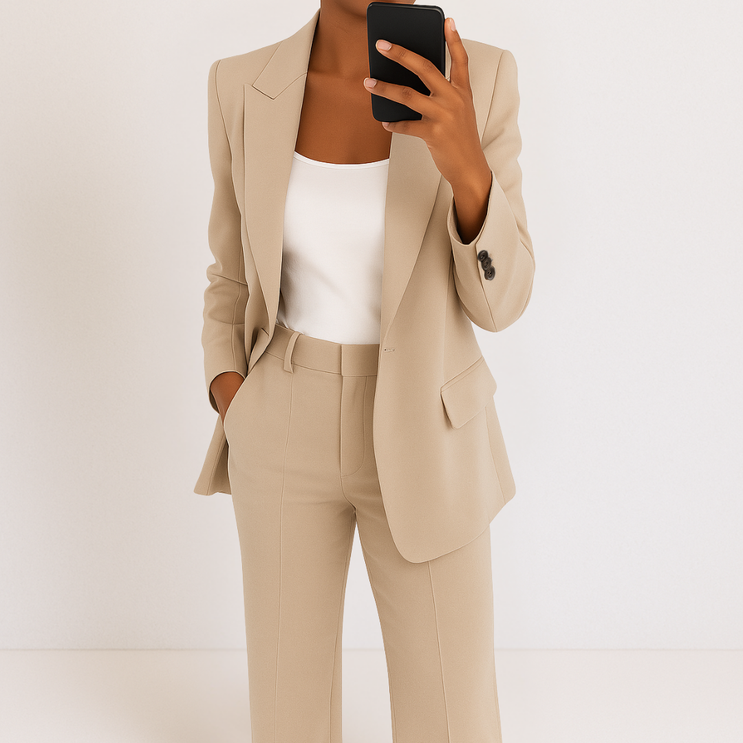 MINA | TAILORED TWO-PIECE BLAZER SET