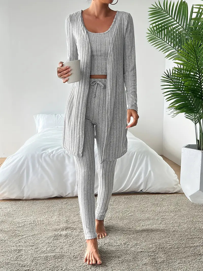 WENDOLYN | KNITTED THREE-PIECE SET