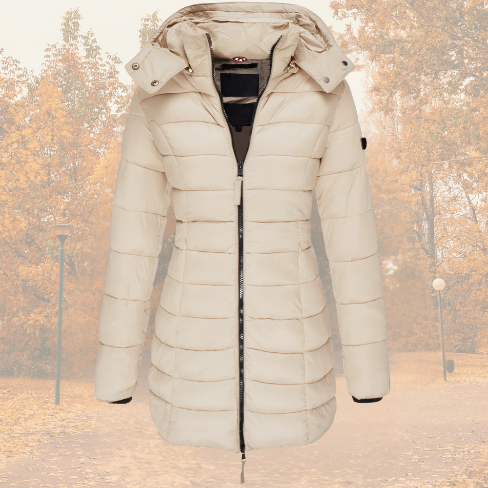 BEATRICE | ELEGANT HOODED JACKET