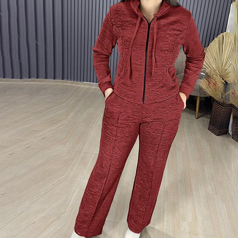 HARRIETTA | COSY HOODED ZIP TRACKSUIT