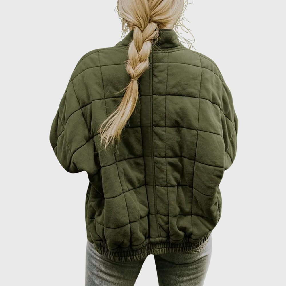 HERMIONE | ELEGANT QUILTED COAT