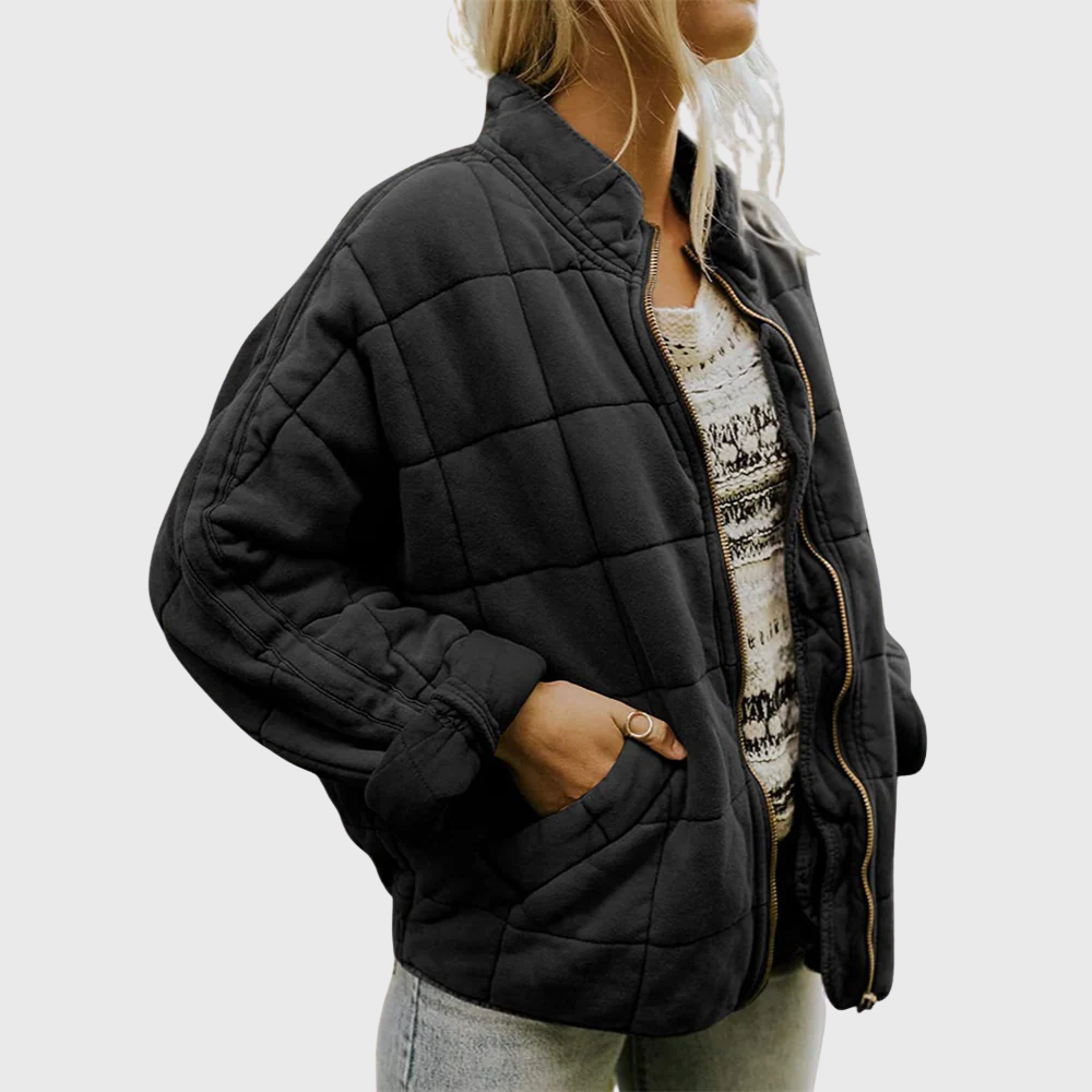 HERMIONE | ELEGANT QUILTED COAT