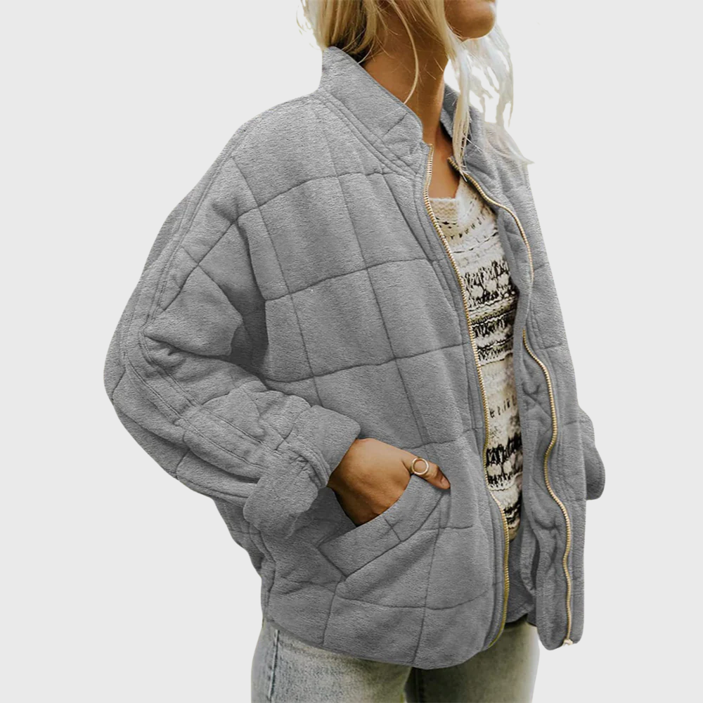 HERMIONE | ELEGANT QUILTED COAT
