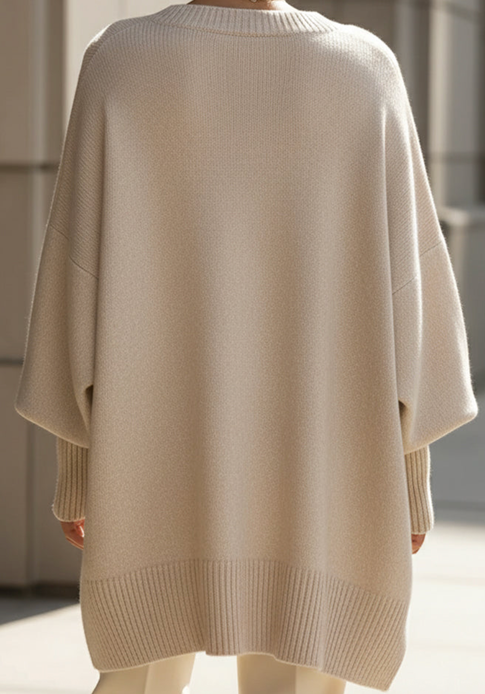 ANORA | CLASSIC LONG KNITTED JUMPER
