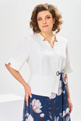 WISTERIA | LUXURY COTTON-SILK BLEND DRESS