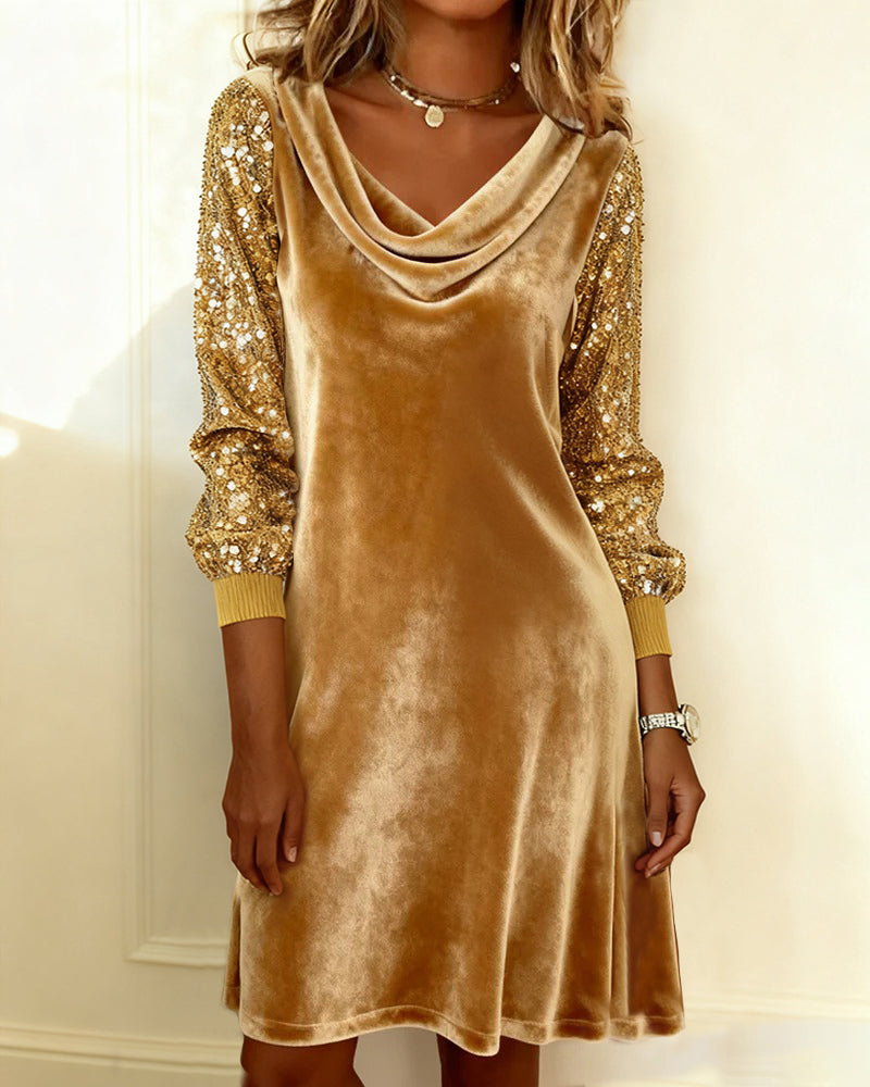 BRIONY | SPARKLING ELEGANCE MIDI DRESS