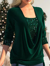 EIRA | ELEGANT SPARKLE BLOUSE