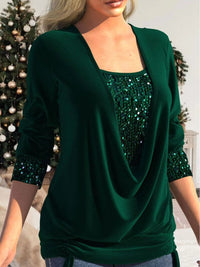 EIRA | ELEGANT SPARKLE BLOUSE