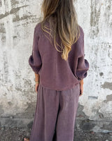 SUSANNAH | LINEN TWO-PIECE SET