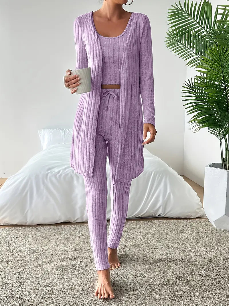 WENDOLYN | KNITTED THREE-PIECE SET