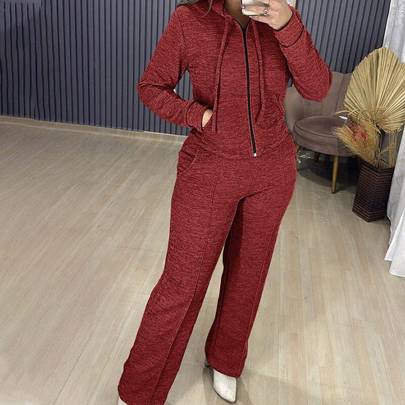 HARRIETTA | COSY HOODED ZIP TRACKSUIT